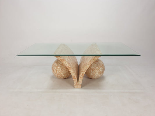 Mactan Stone Coffee Table by Magnussen Ponte, 1980s