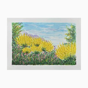 Maddalena Striglio, Gorse, Original Screen Print, Late 20th-Century-ZCI-1260124