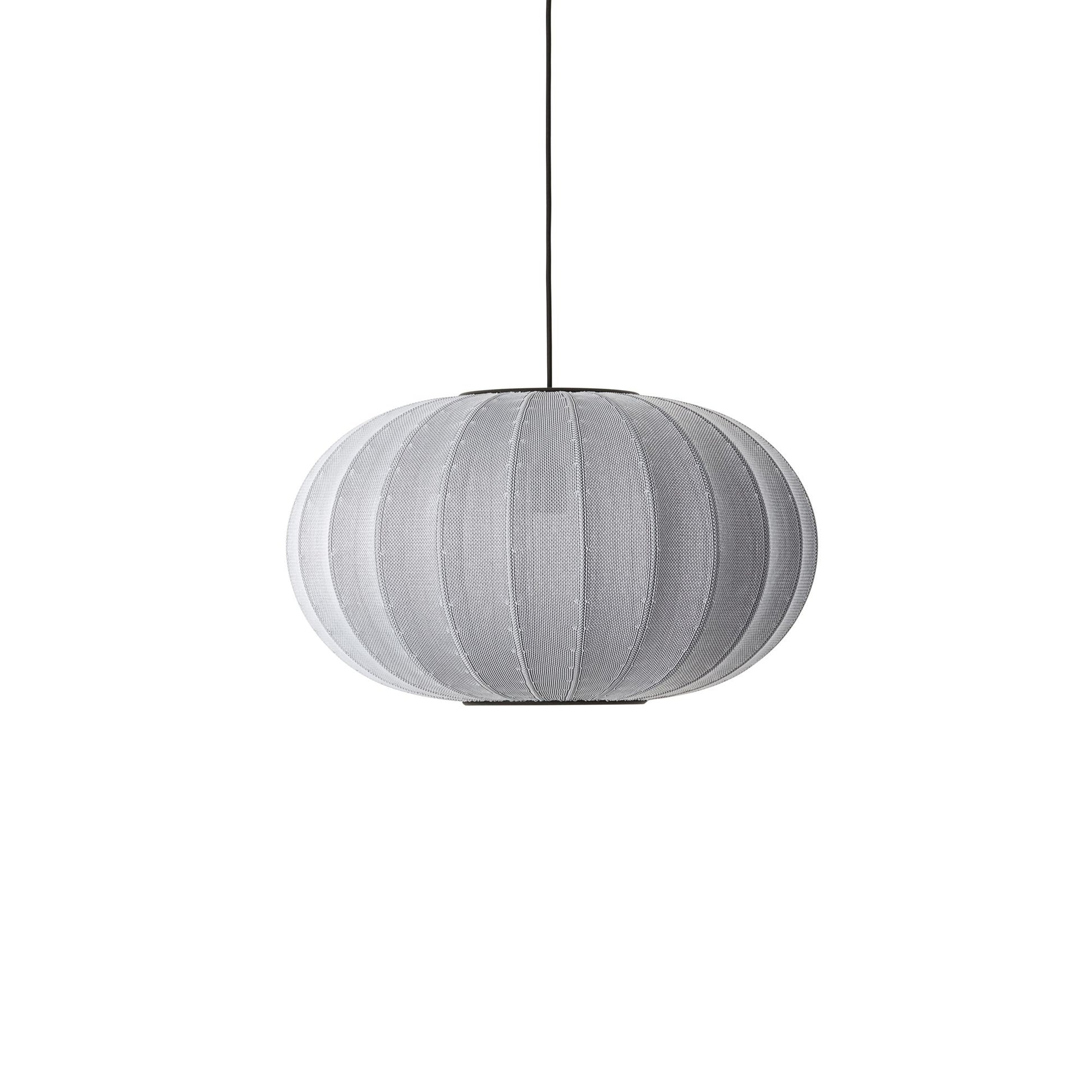 Knit-Wit Oval Pendant Lamp Ø57 by Made By Hand #Silver