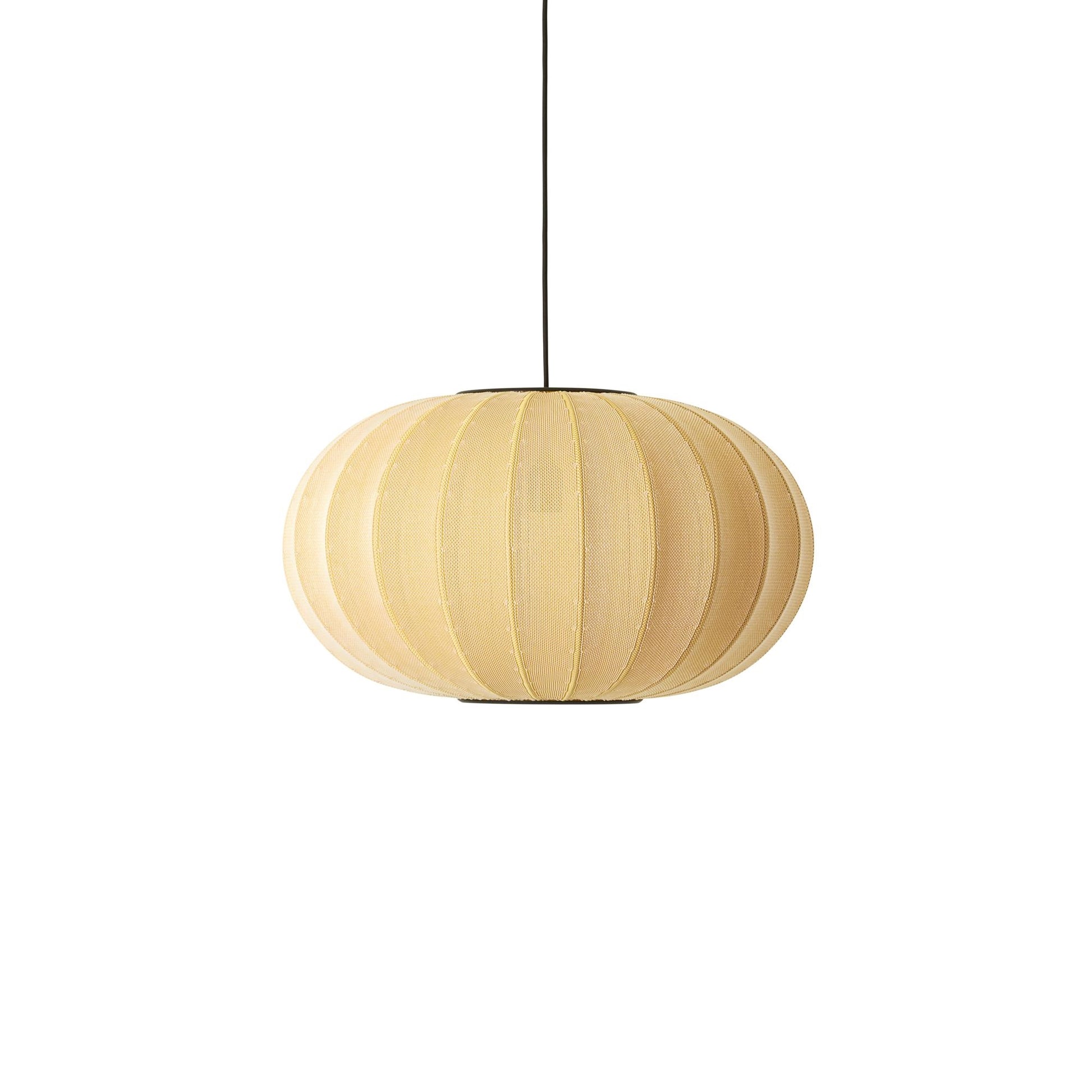 Knit-Wit Oval Pendant Lamp Ø57 by Made By Hand #Sunrise