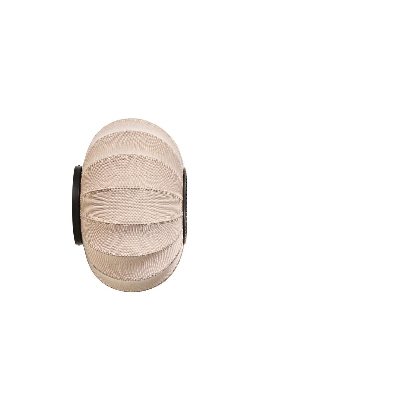 Knit-Wit Oval Wall Lamp Ø45 cm by Made By Hand #Sand Stone