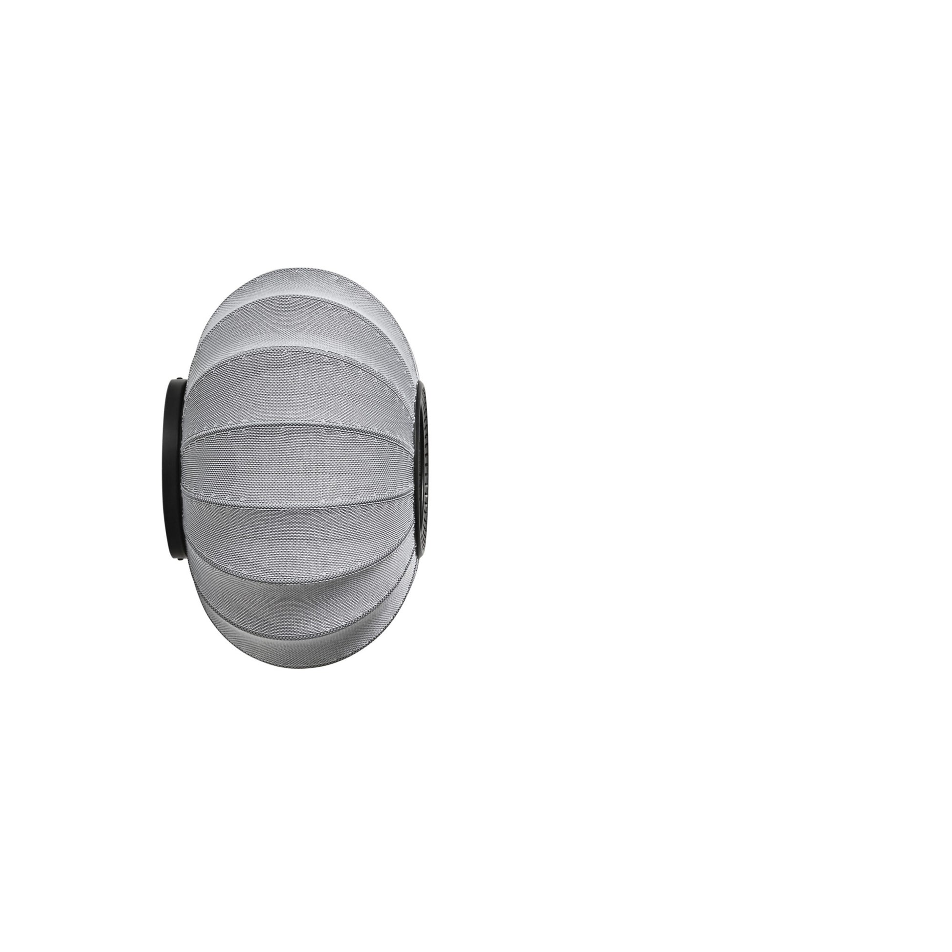 Knit-Wit Oval Wall Lamp Ø45 cm by Made By Hand #Silver