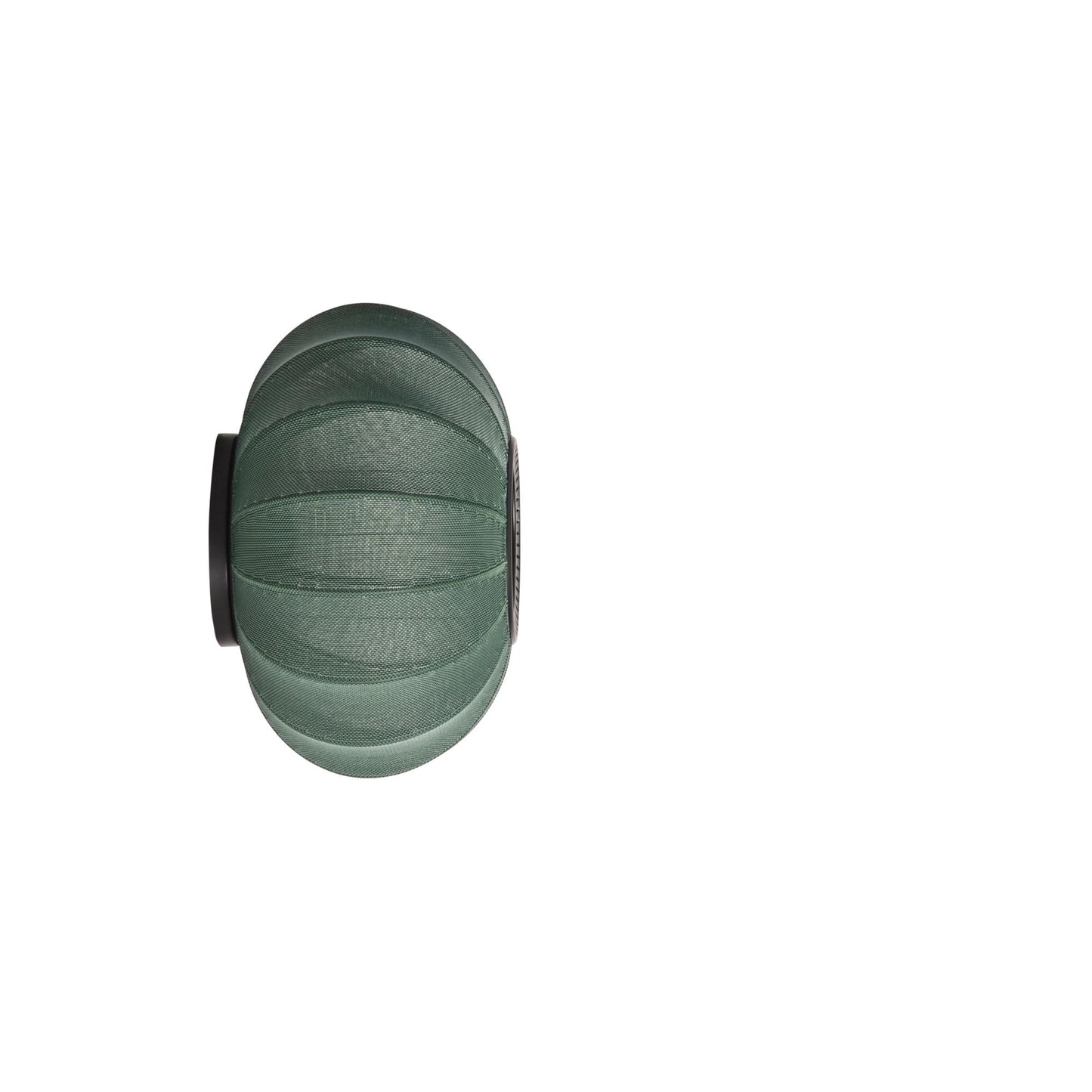 Knit-Wit Oval Wall Lamp Ø45 cm by Made By Hand #Tweed Green