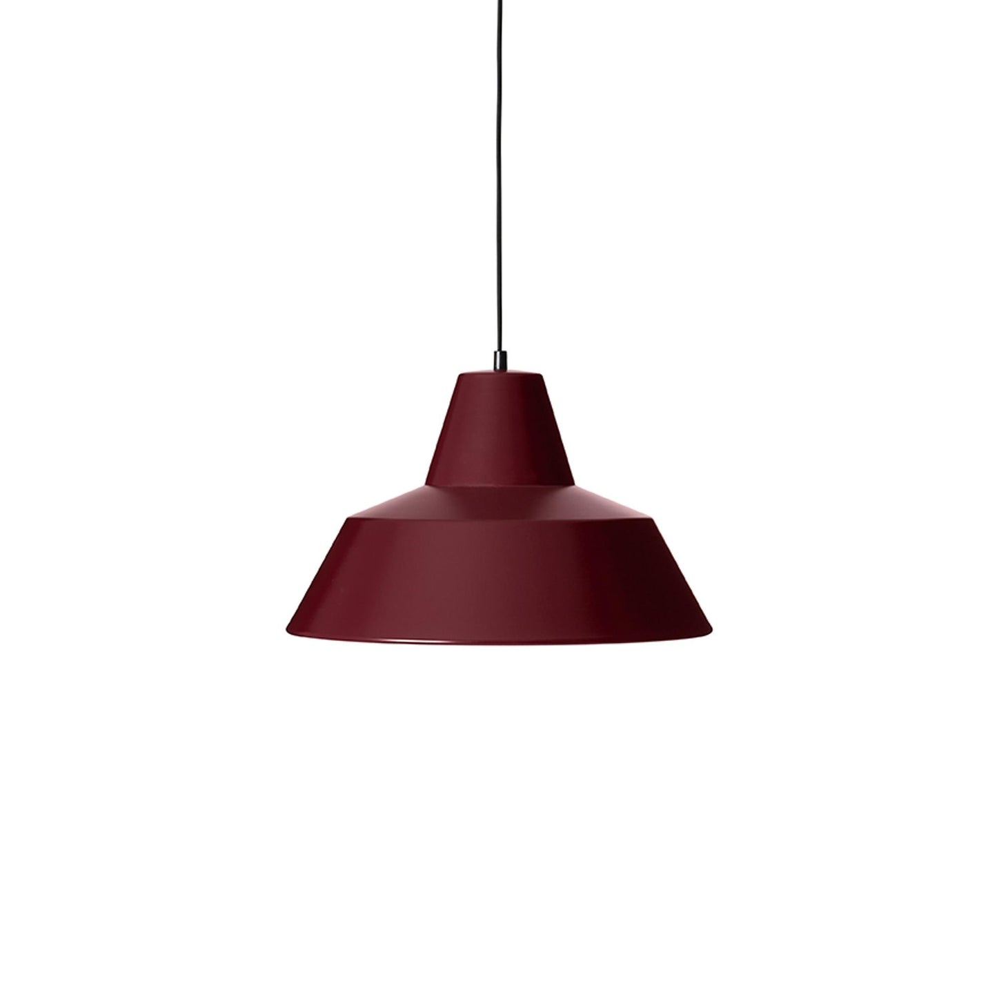 Workshop Lamp Pendant Lamp W4 by Made By Hand #Wine Red