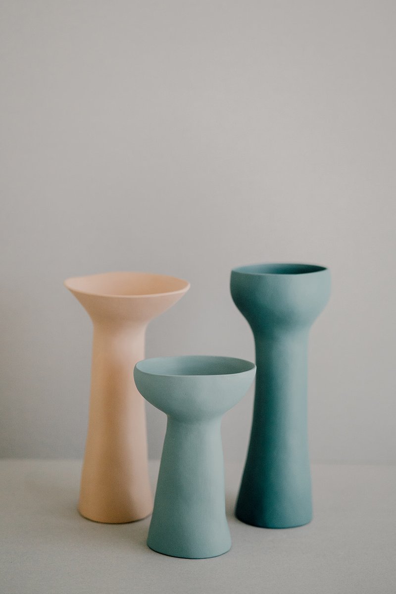 Mademoiselle Vessels, D - B - G by Stefania Vazzoler for Laesse, Set of 3