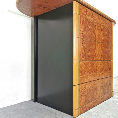 Madia Dresser in Chestnut by Afra & Tobia Scarpa for Maxalto, 1980s-PRS-1780367