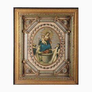 Madonna Del Rosario, Cromolithography on Paper-VMM-1795017