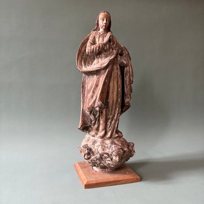 Madonna Sculpture, 1800s, Stone-ALF-2033561