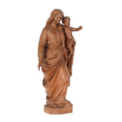 Madonna with Child in Terracotta-VMM-1266543