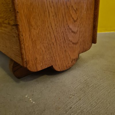 Magazine Holder in Oak, 1950s-VHW-1811488