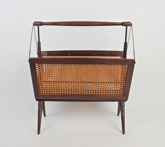 Magazine Rack attributed to Cesare Lacca, 1950s