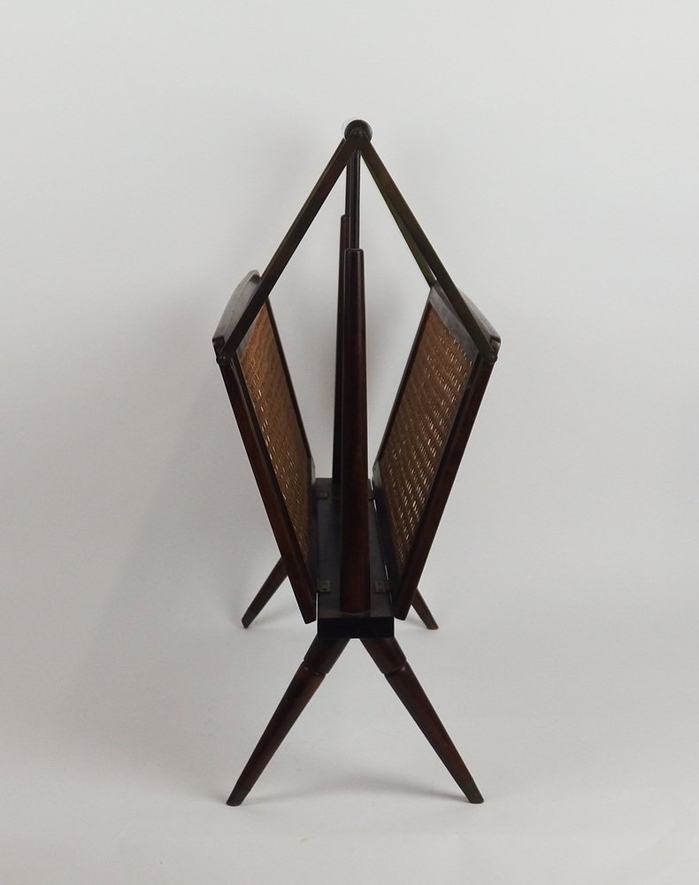 Magazine Rack attributed to Cesare Lacca, 1950s