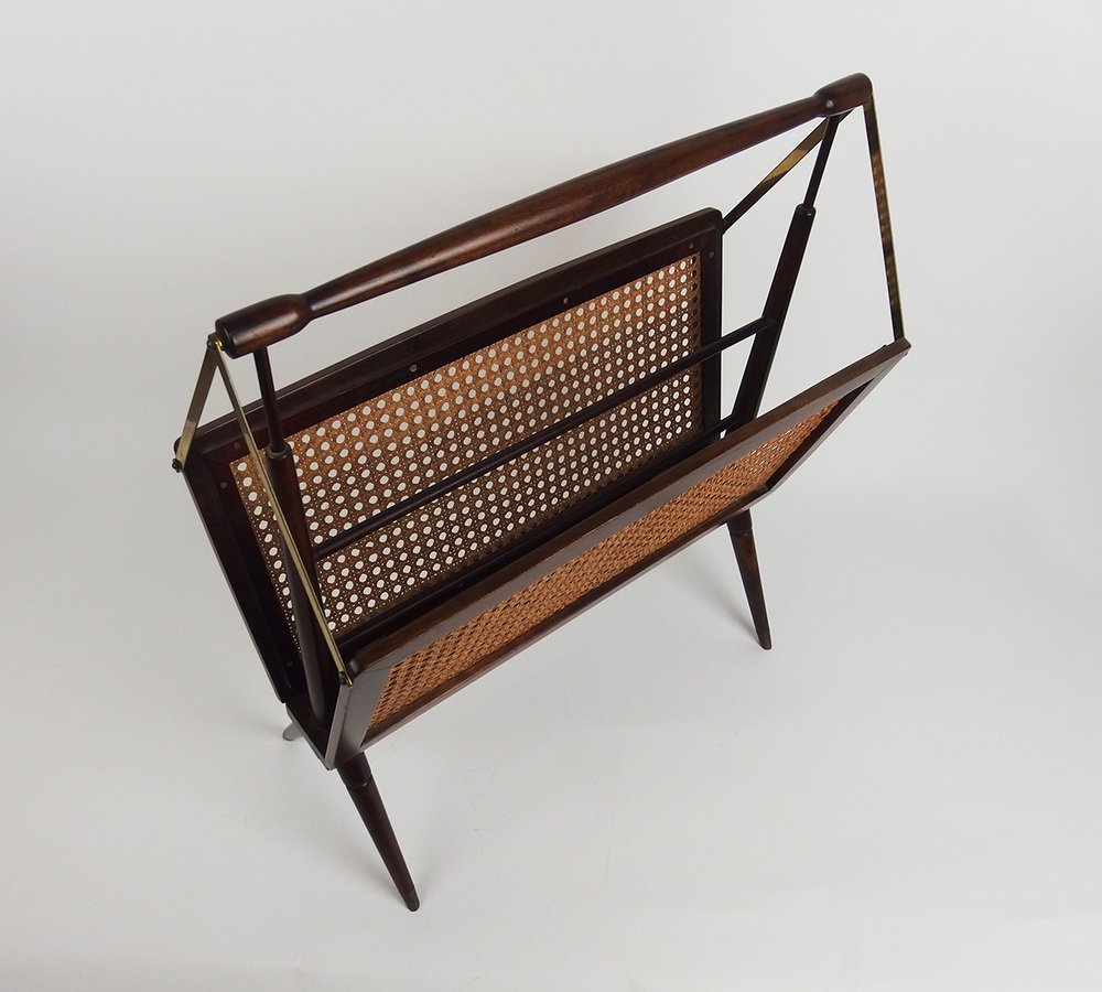 Magazine Rack attributed to Cesare Lacca, 1950s