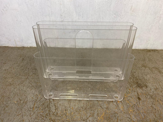 Magazine Rack in Acrylic Glass by Giotto Stoppino for Kartell