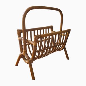 Magazine Rack in Bamboo, 1960s-ED-1782740