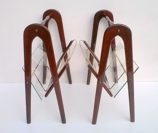 Magazine Racks by Cesare Lacca, 1950s, Set of 2