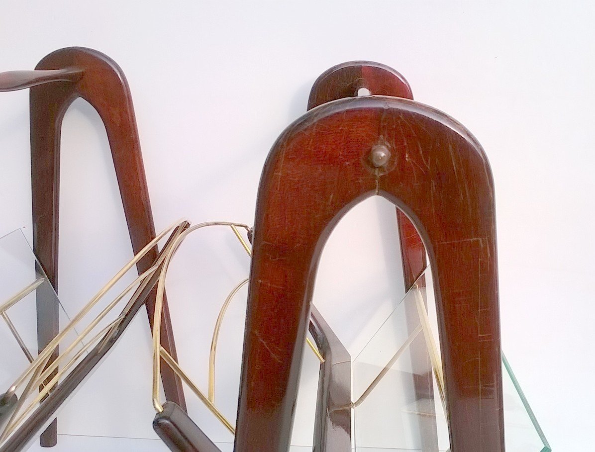 Magazine Racks by Cesare Lacca, 1950s, Set of 2