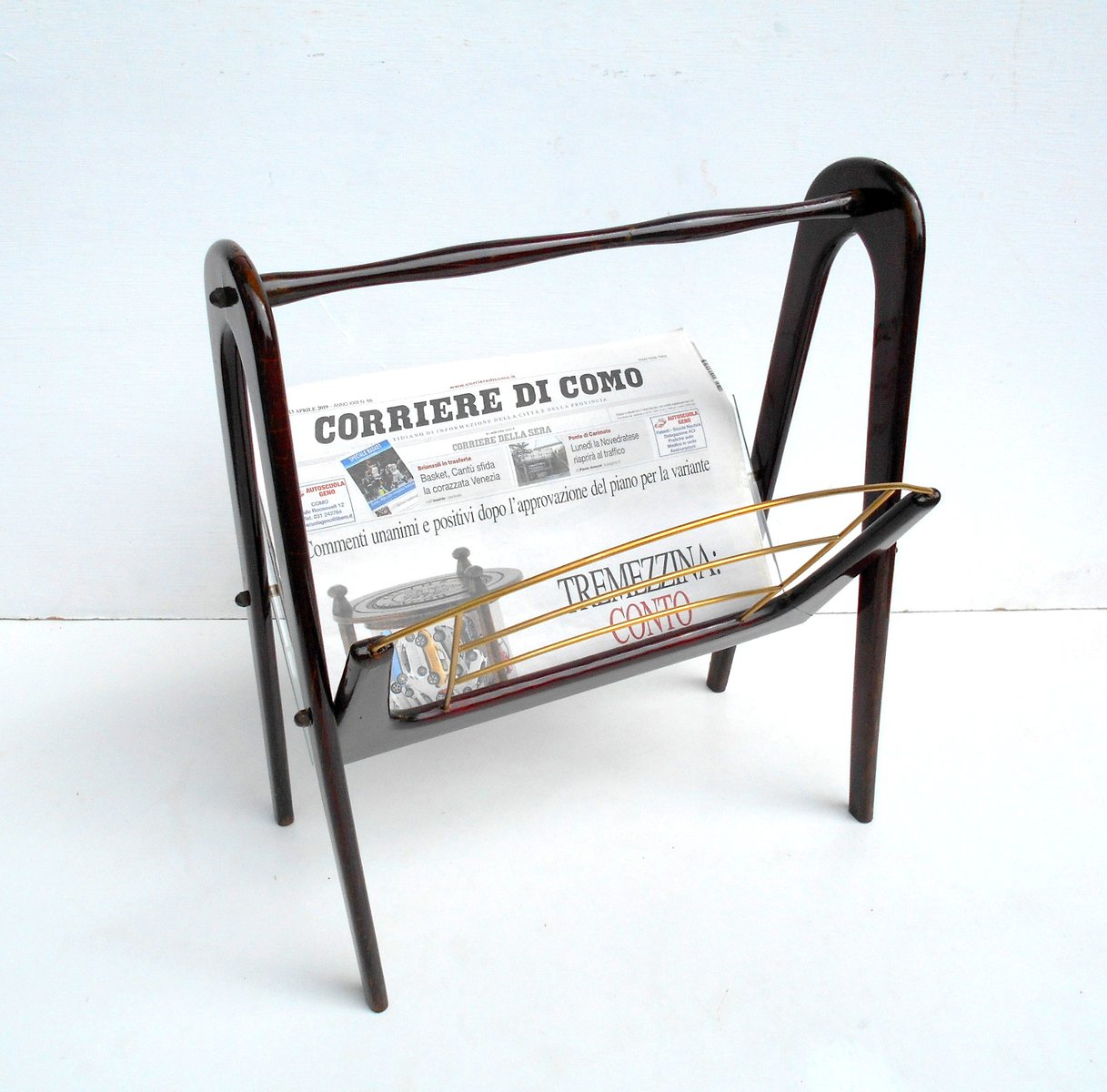 Magazine Racks by Cesare Lacca, 1950s, Set of 2