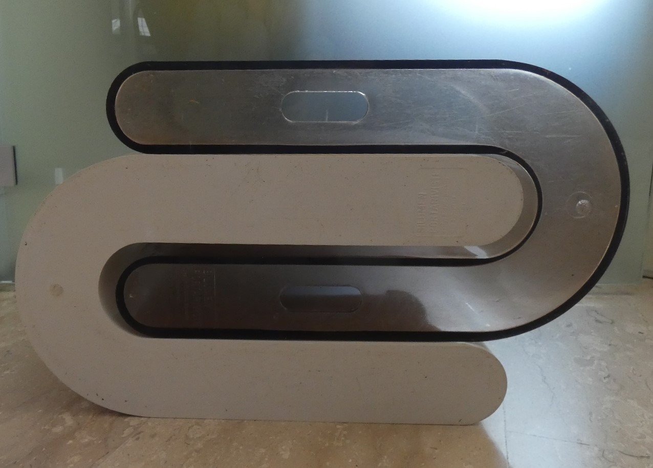 Magazine Racks by Rodolfo Bonetto for Bilumen, 1968, Set of 2