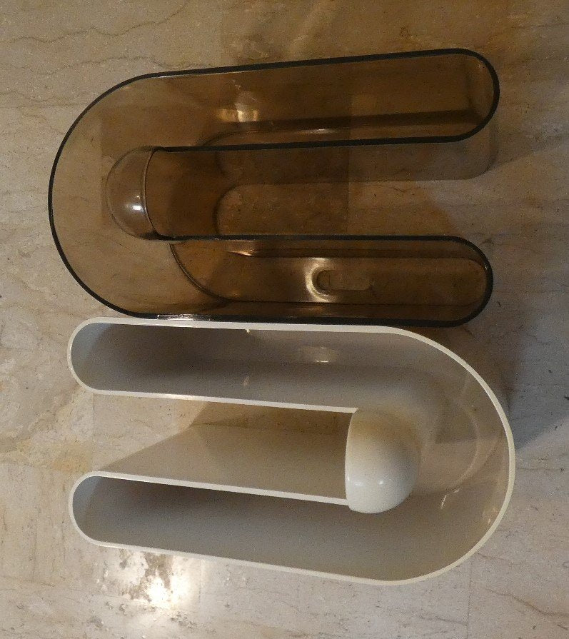 Magazine Racks by Rodolfo Bonetto for Bilumen, 1968, Set of 2