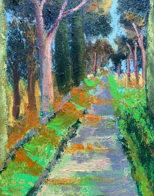 Magdalena Nalecz, Tuscany I, 2024, Oil on Canvas