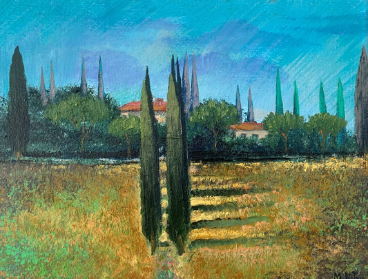 Magdalena Nalecz, Tuscany III, Oil on Canvas, 2024