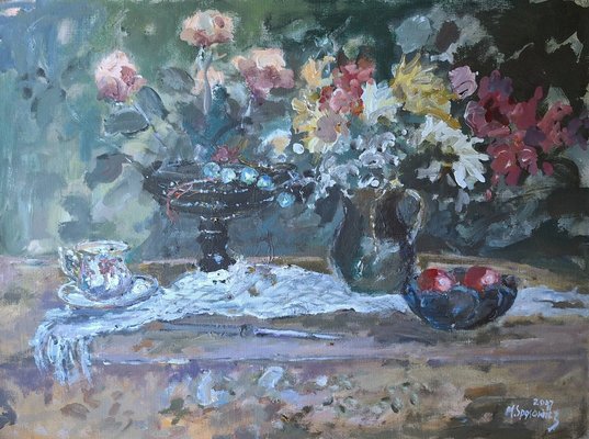 Magdalena Spasowicz, Still Life, 2007, Oil & Oil on Canvas-XHG-2016346