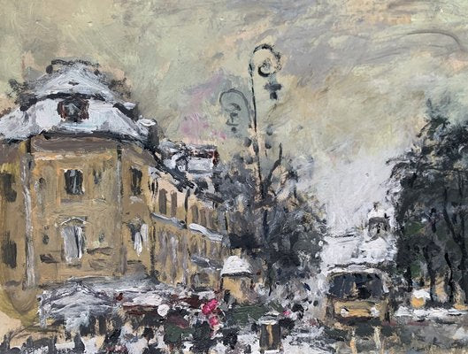 Magdalena Spasowicz, Warsaw, Krakowskie Przedmieście, 1999, Oil & Oil on Board-XHG-2016334