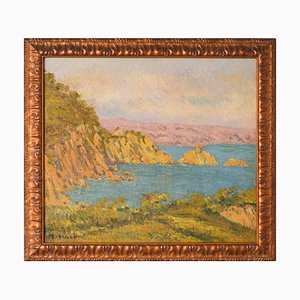 Magi Oliver Bosch, Impressionist Landscape, Oil on Canvas, Framed-AOI-1114749