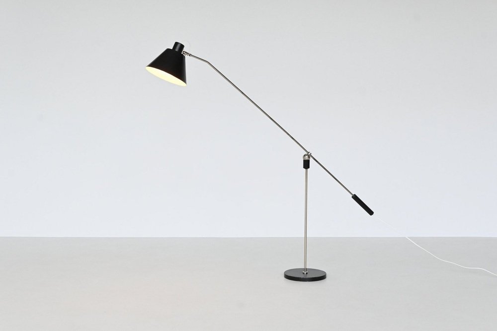 Magneto Floor Lamp by H. Fillekes for Artiforte, 1950s