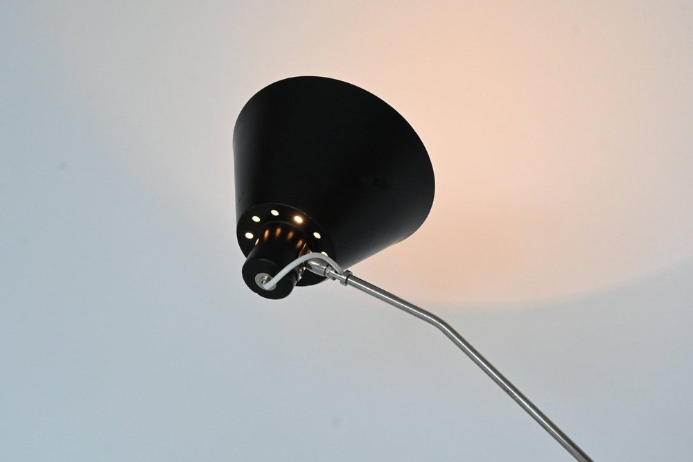 Magneto Floor Lamp by H. Fillekes for Artiforte, 1950s