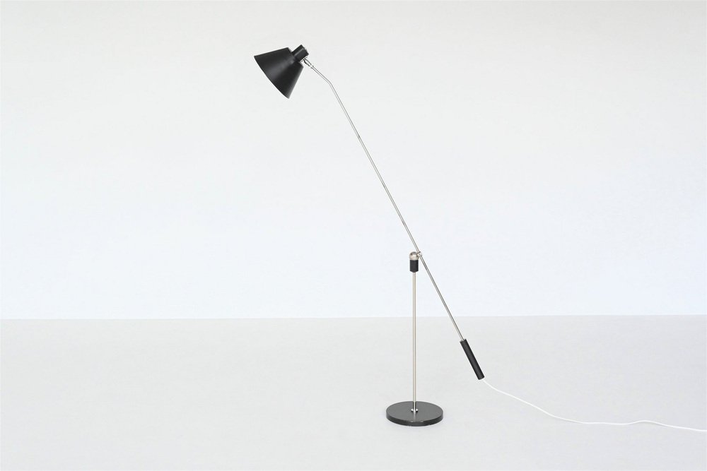 Magneto Floor Lamp by H. Fillekes for Artiforte, 1950s