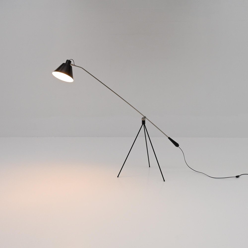 Magneto Floor Lamp by H. Fillekes for Artiforte, 1960s