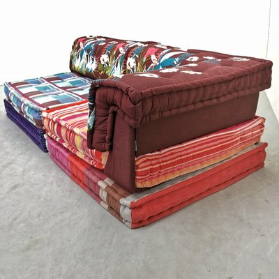 Mah Jong Modular Sofa by Kenzo Missoni and Hans Hopfer for Roche Bobois, 1970s, Set of 2-PRS-1787962