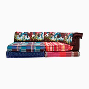 Mah Jong Modular Sofa by Kenzo Missoni and Hans Hopfer for Roche Bobois, 1970s, Set of 2-PRS-1787962