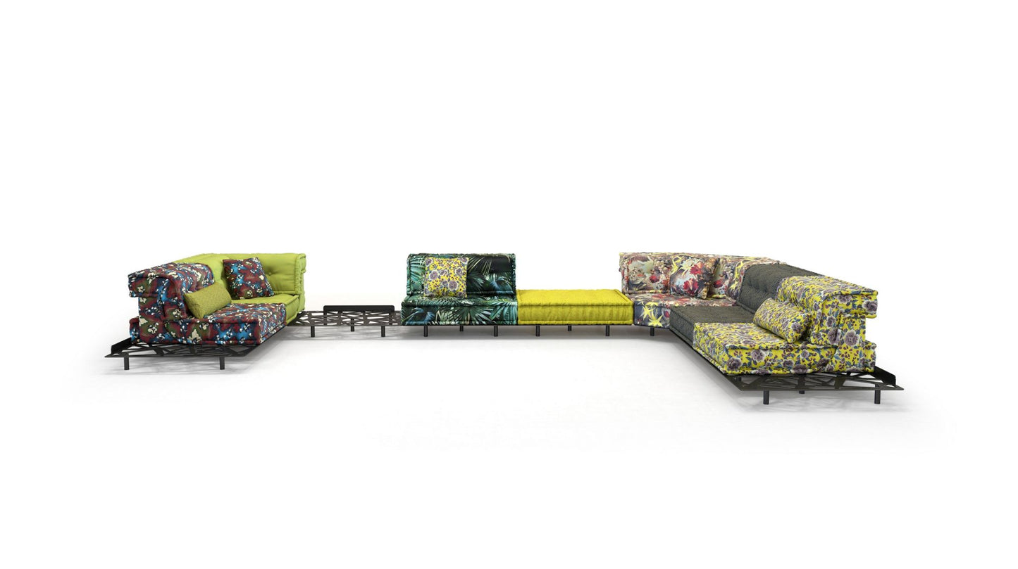 MAH JONG OUTDOOR LOUNGE CHAIR SEAT CUSHION by Roche Bobois