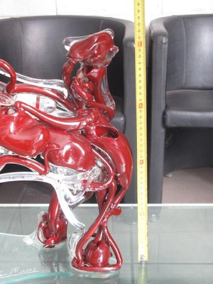 Mahatma Marchi, Bull Sculpture, 1972, Blown Glass-PWG-1818503