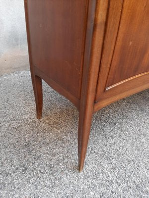 Mahogany 3-Door Commode by Franco Buzzi, 1940s-OHK-1075387