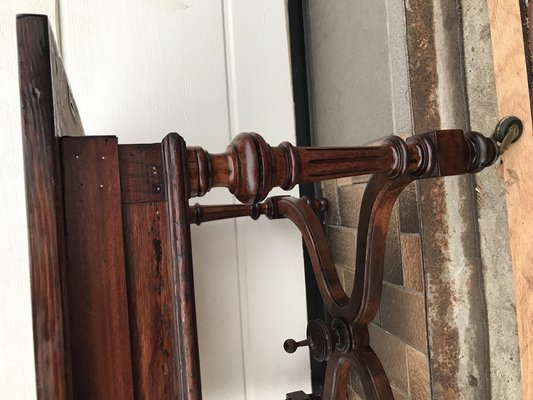 Mahogany and Oak Coffee Table, 1920s-WQQ-1765291