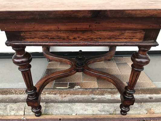 Mahogany and Oak Coffee Table, 1920s-WQQ-1765291