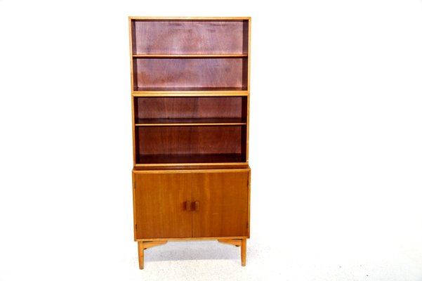 Mahogany Bookcase from AB Lammhults Möbler, Sweden, 1960s-GEK-1273825