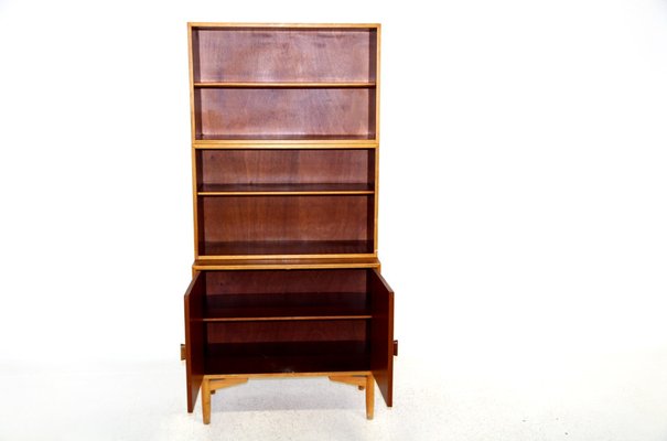 Mahogany Bookcase from AB Lammhults Möbler, Sweden, 1960s-GEK-1273825