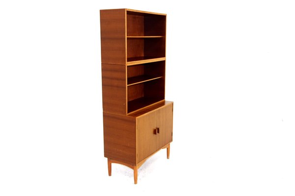 Mahogany Bookcase from AB Lammhults Möbler, Sweden, 1960s-GEK-1273825