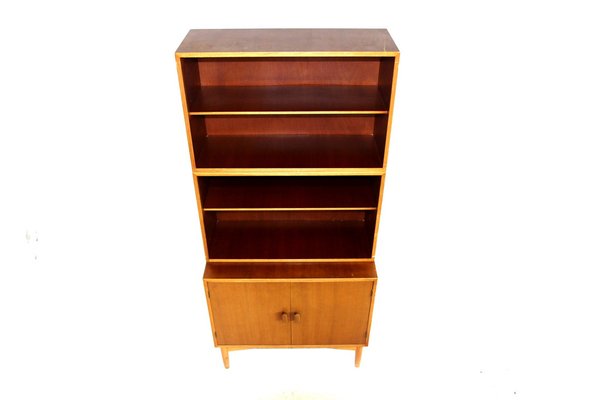 Mahogany Bookcase from AB Lammhults Möbler, Sweden, 1960s-GEK-1273825