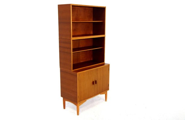 Mahogany Bookcase from AB Lammhults Möbler, Sweden, 1960s-GEK-1273825