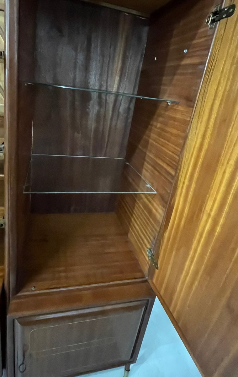 Mahogany Bookcase from Permanente Mobili Cantù, 1950s