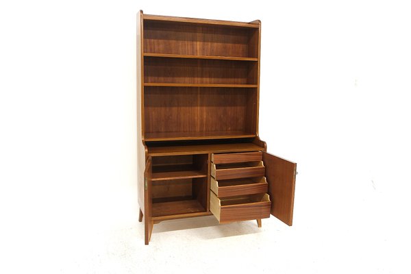 Mahogany Bookcase, Sweden, 1960-GEK-1393994