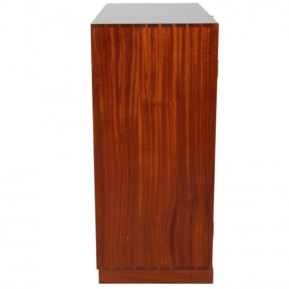 Mahogany Cabinet by Mogens Koch, 1980s