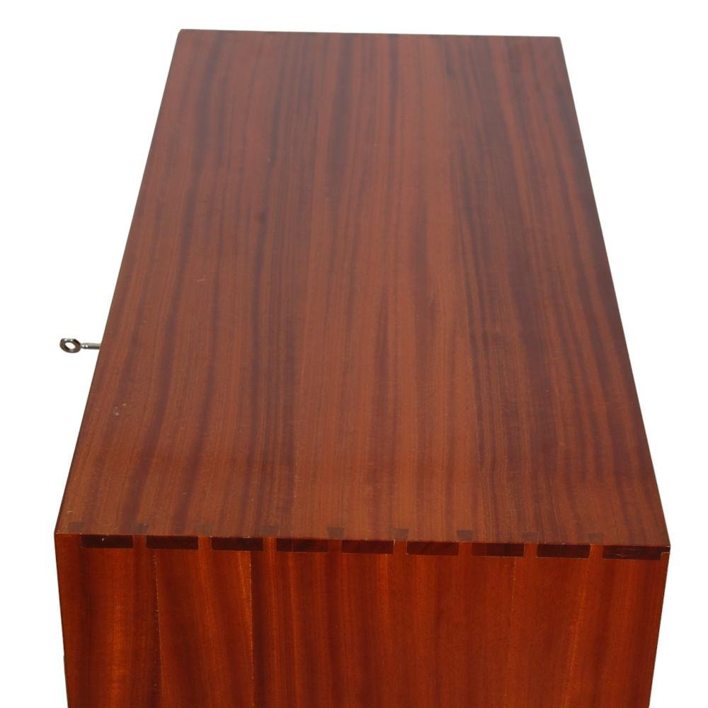 Mahogany Cabinet by Mogens Koch, 1980s