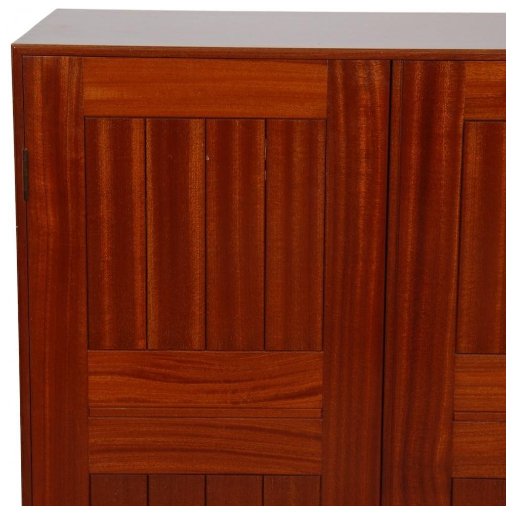 Mahogany Cabinet by Mogens Koch, 1980s